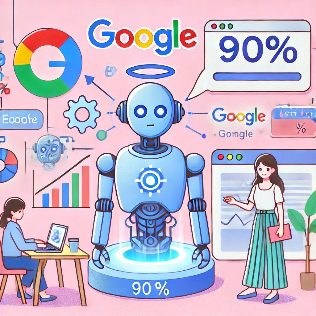 生成AIの利用が増えついにGoogleの検索シェアが90%を割る事態へ