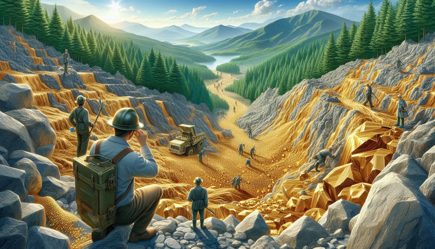 リアルゴールデンカムイ！　北海道で高品位金鉱石発見される！