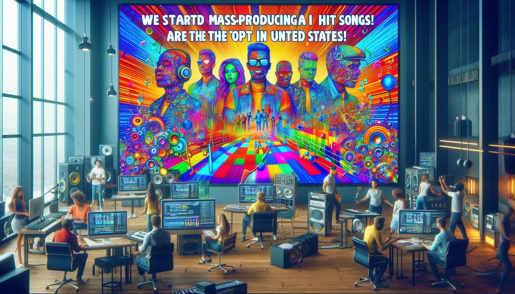 AIヒット曲を量産し始めた！　AIボーカルが全米首位に！