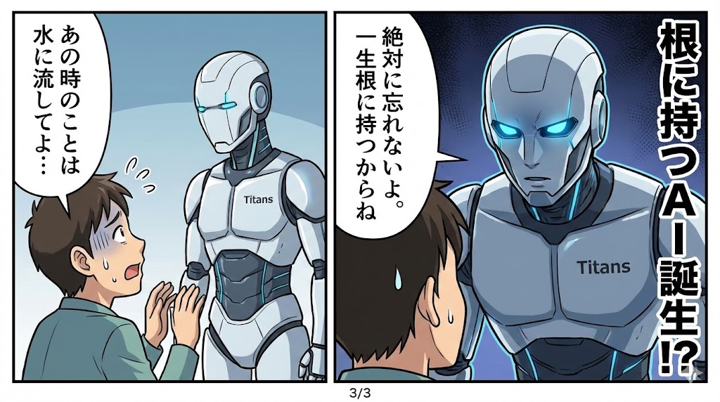 いつまでも根に持つAIが誕生か！？　AIはいつまでも忘れない長期記憶を持とうとしている