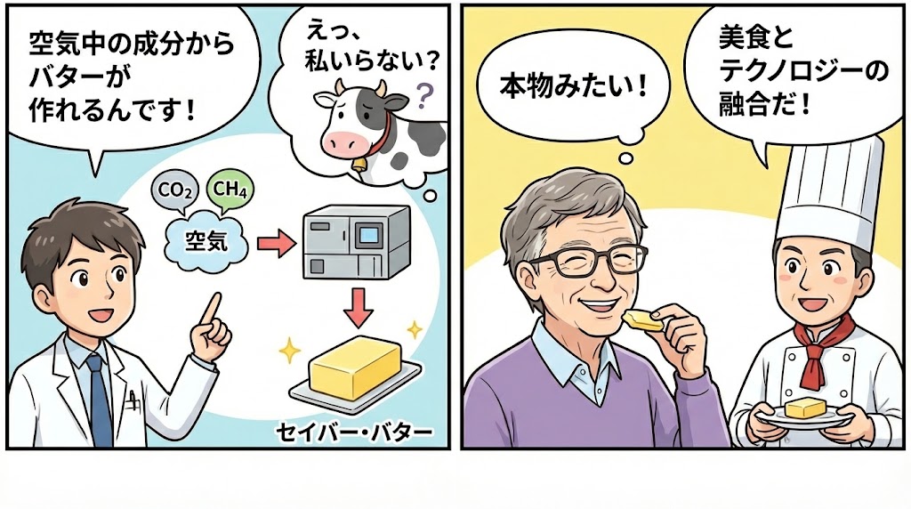 「空気からバター」をつくることに成功？　なるほど、全然意味わからん