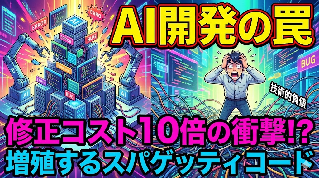 ゲゲゲのコード墓場へようこそ　バイブコーディングのとにかく動けばいいの罠