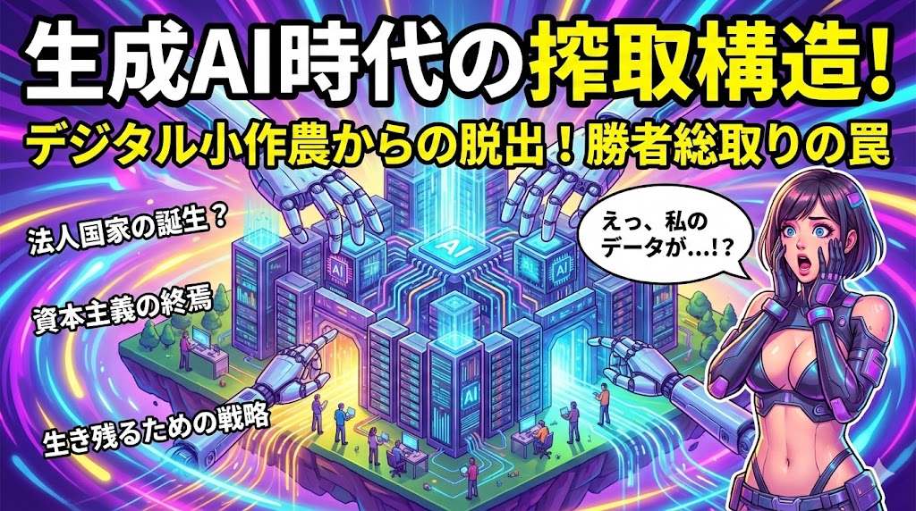 AIで皆が作り手に回っても巨大プラットフォームの搾取の網からは逃れられない件