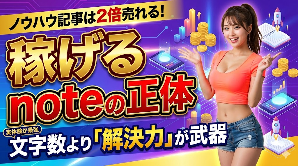 noteの売れ筋動向が公式から発表された件