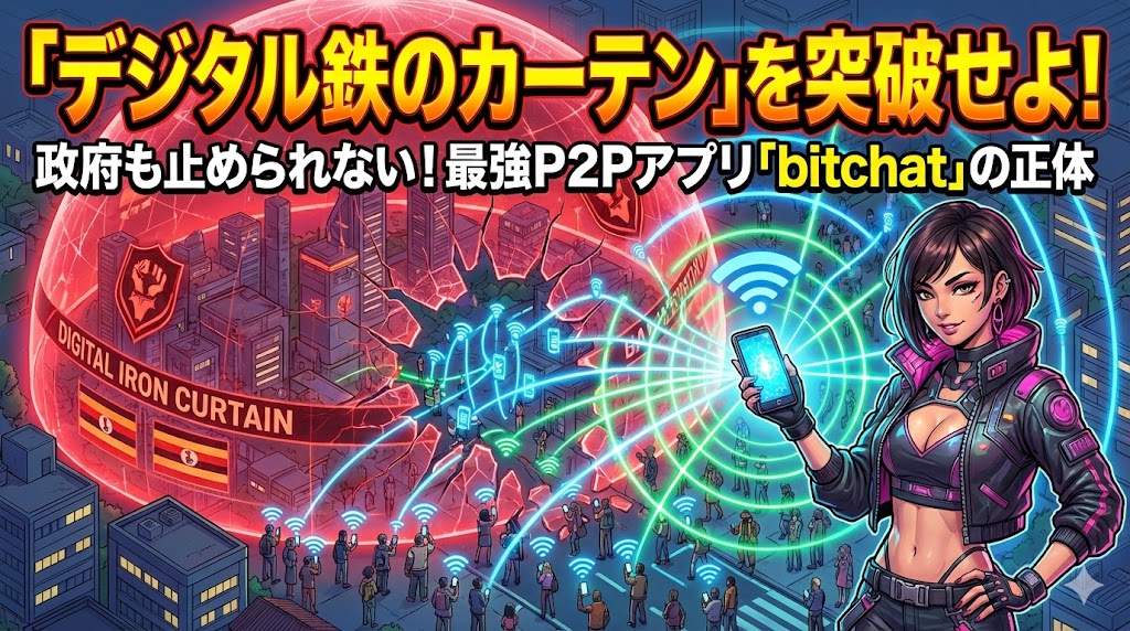 新しいTwitterがウガンダやイランのデモで大活躍！　bitchatは新しいインターネットとなり得るか？