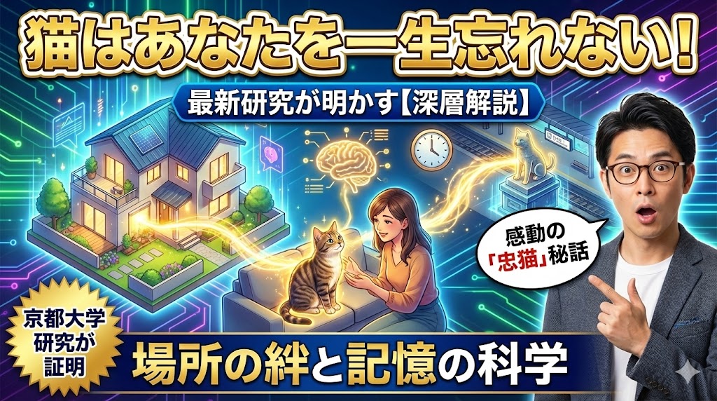 猫ちゃんは飼い主のことを一生忘れない？　捨て猫が元の家へ戻る理由